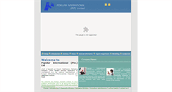Desktop Screenshot of popularintl.com